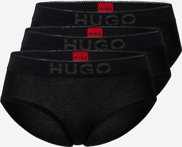 HUGO Kalhotky – černá: přední strana