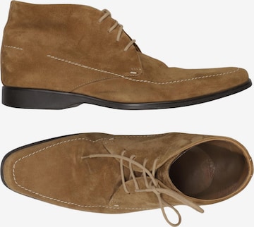 BOSS Black Stiefel 43 in Braun: Vorderseite