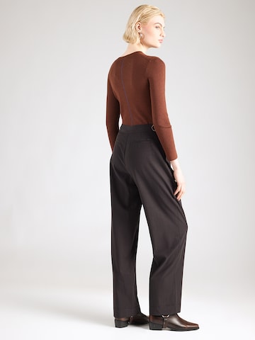 SCOTCH & SODA Bő szár Élére vasalt nadrágok 'QUINN' - barna