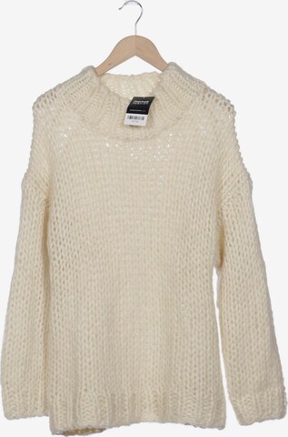 JUST FEMALE Sweater & Cardigan in M in White: front