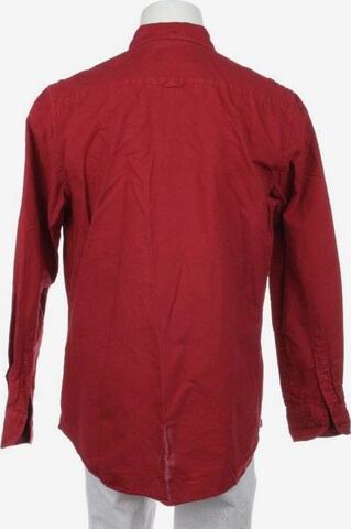 HECHTER PARIS Freizeithemd / Shirt / Polohemd langarm L in Rot
