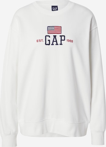GAP Свитшот в Белый: спереди