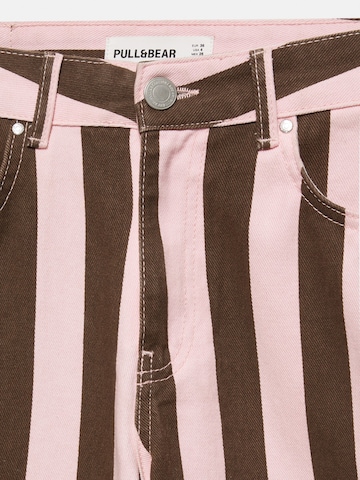 Pull&Bear Barrel Jeans in Pink