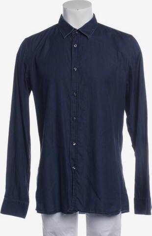 HUGO Button Up Shirt in L in Blue: front