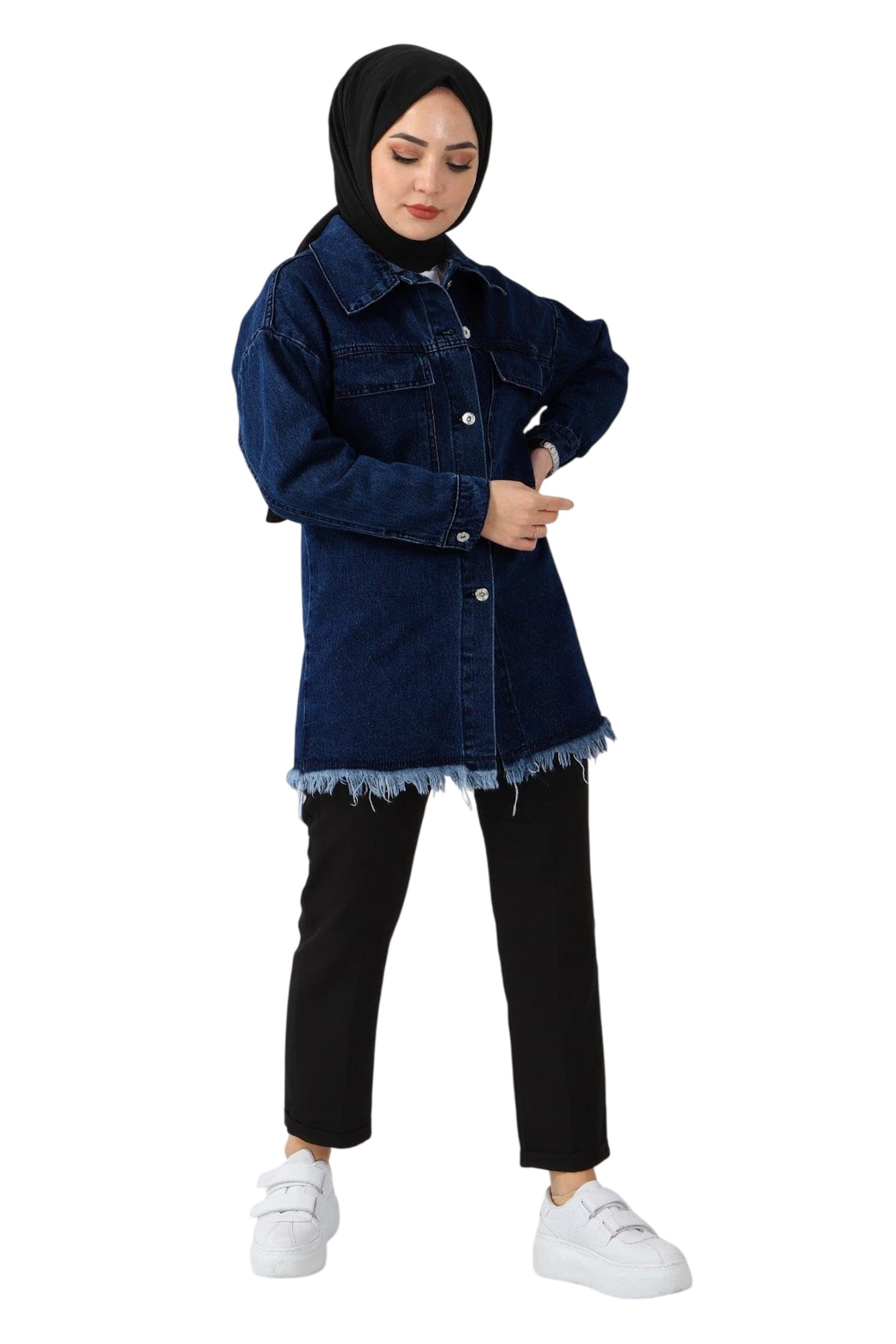 MODAMIHRAM Blouse in Blue