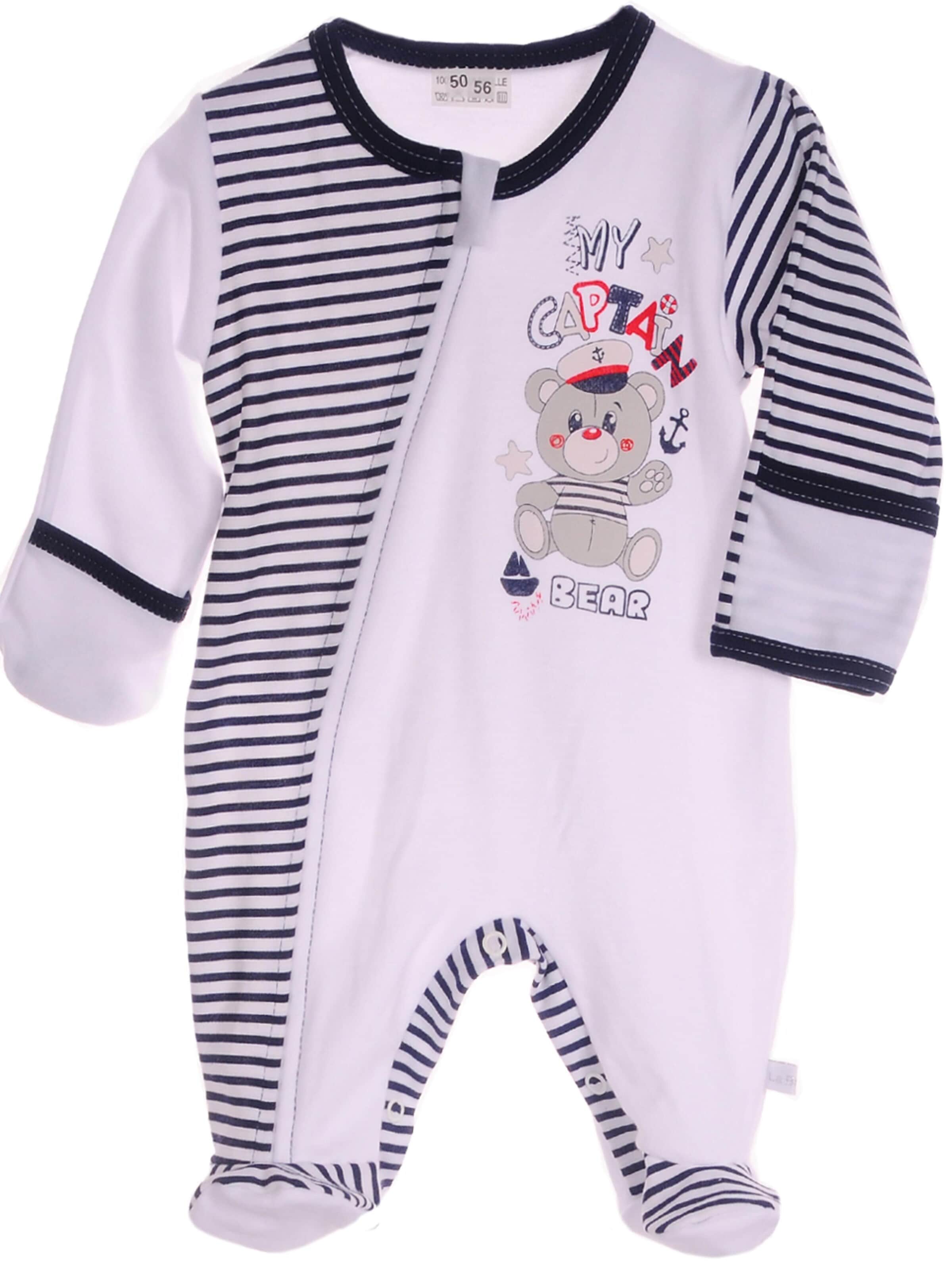 La Bortini Overall‌‌‌ in Blau: Vorderseite