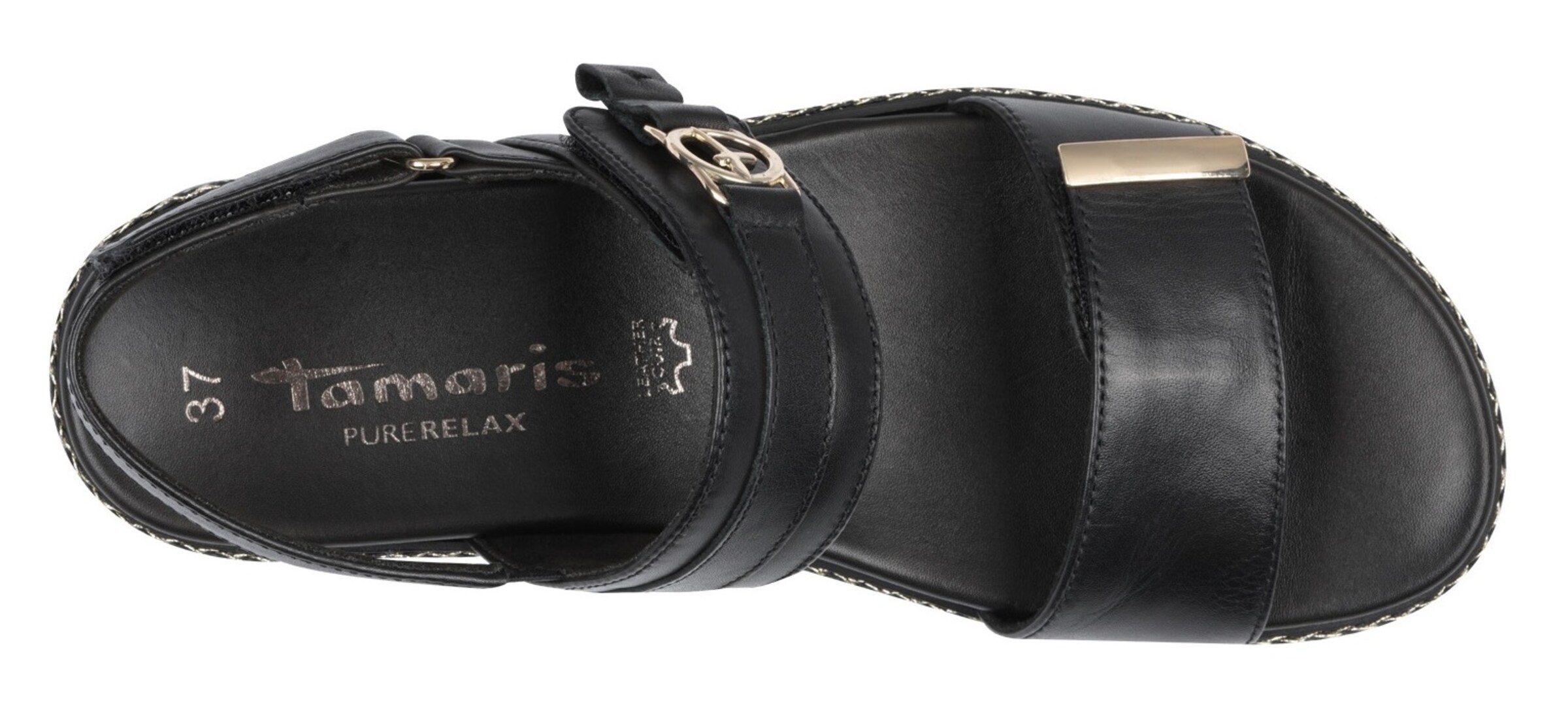 Tamaris Sandals in Black