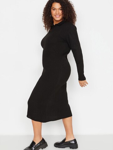 Rochie tricotat de la Trendyol Curve pe negru