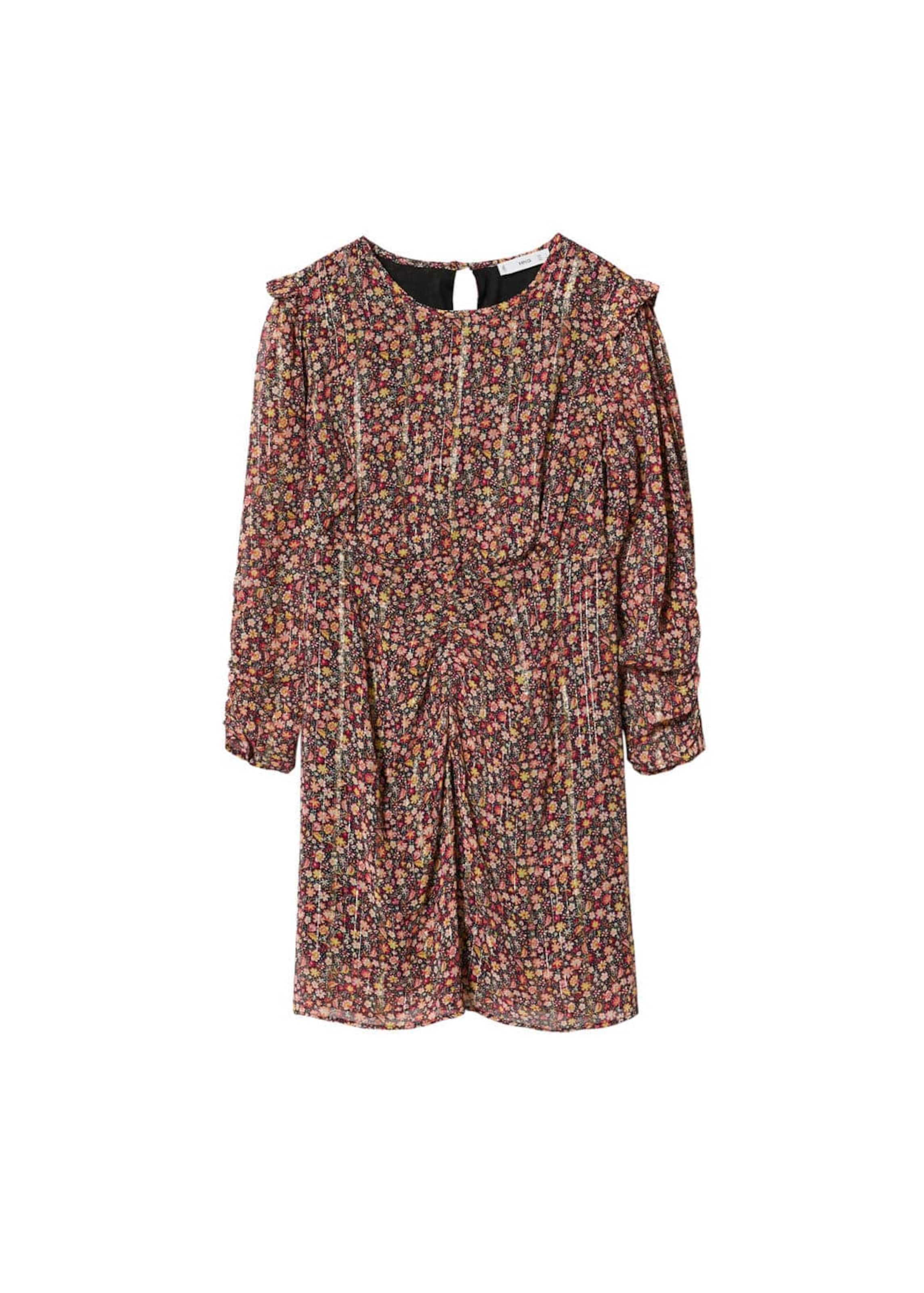 MANGO Dress 'Volcano' in Black: front