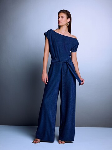 Next - Jumpsuit en azul: frente