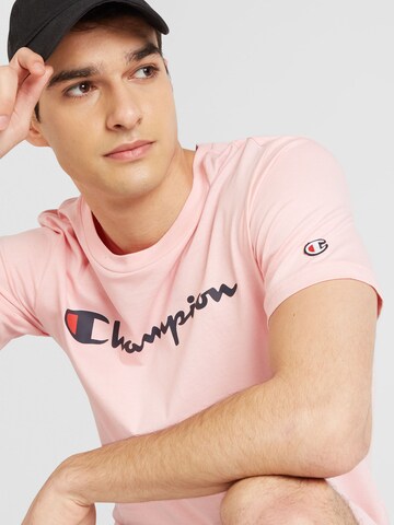 Champion Authentic Athletic Apparel Shirt in Roze