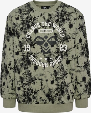 Pull-over Hummel en vert : devant