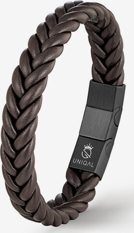 UNIQAL Rannekoru 'BRAID' värissä ruskea: etupuoli