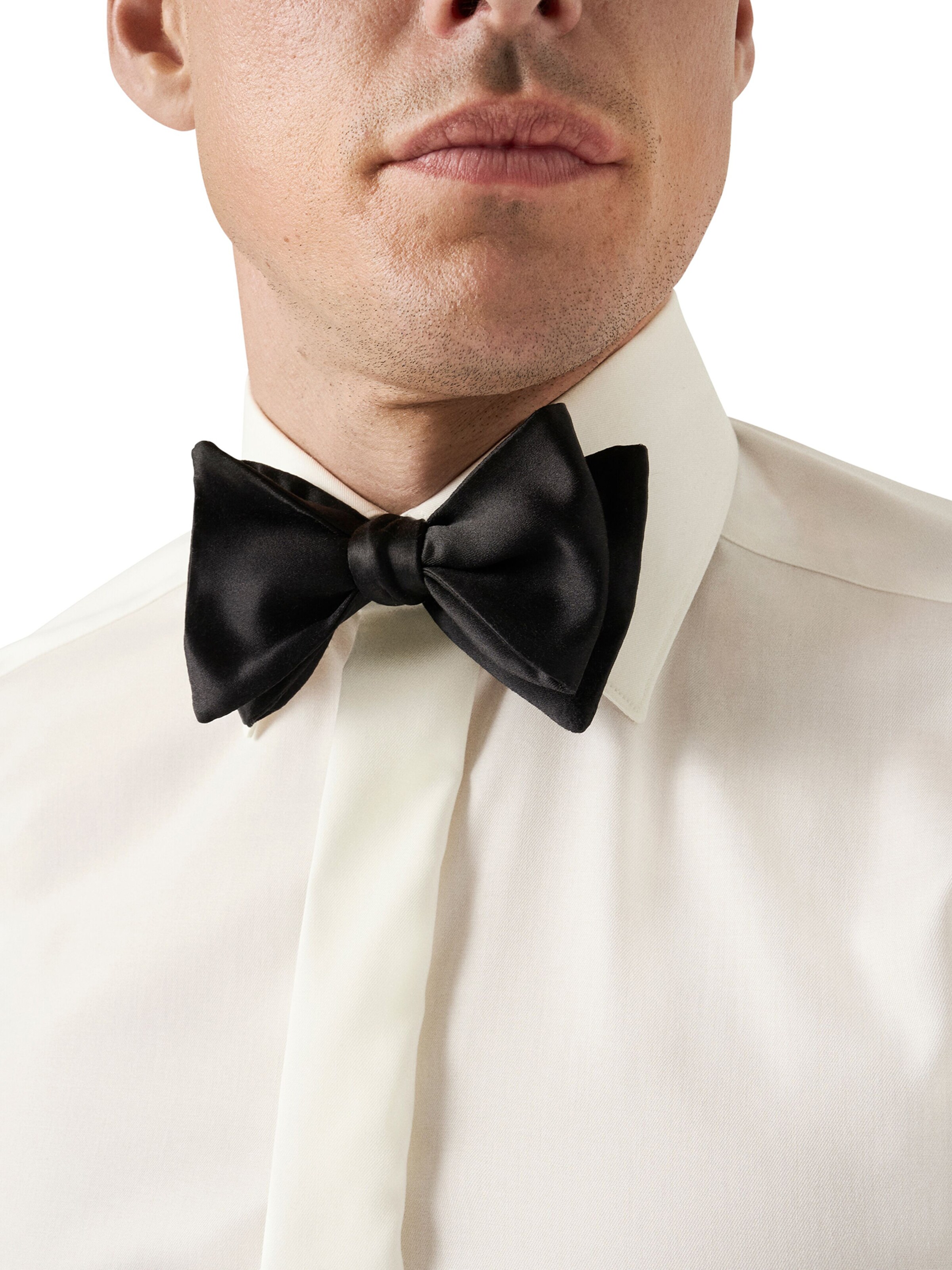 ETON Слим Рубашка в Белый