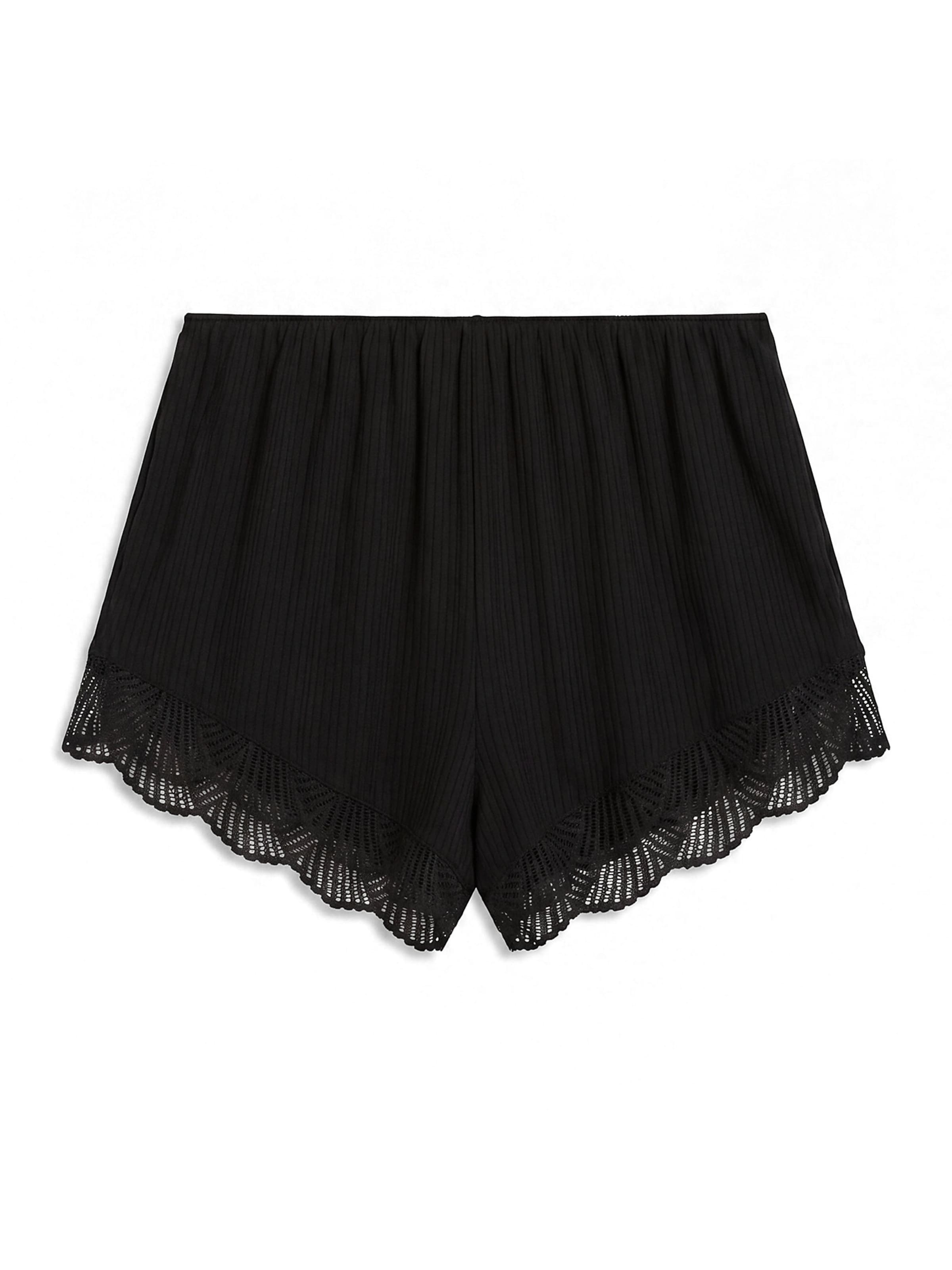 Calvin Klein Pyjamahose in Schwarz: Vorderseite