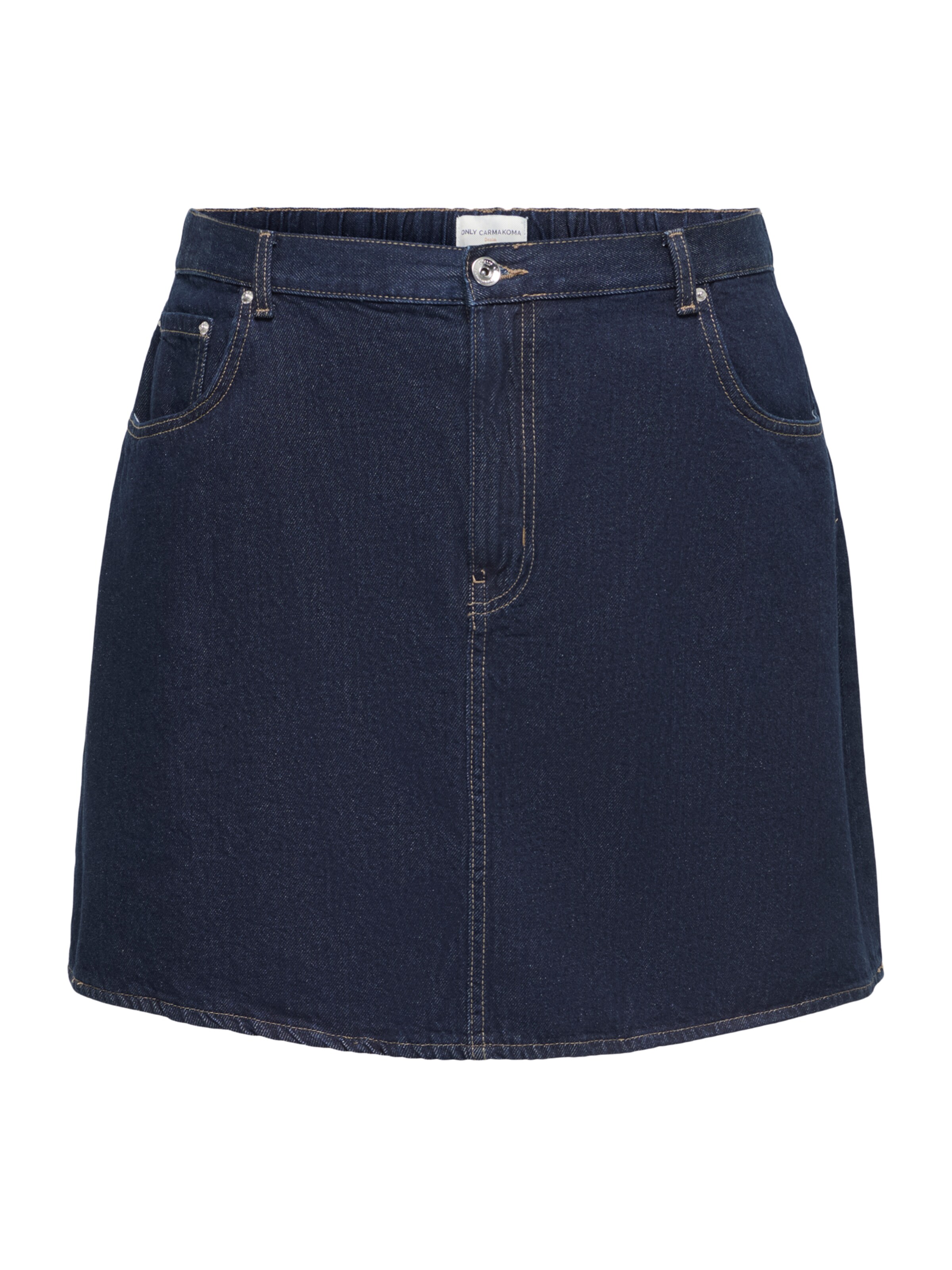 ONLY Carmakoma Sukňa 'CAREDEN' - Modrá: predná strana