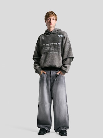 Bershka Collegepaita värissä harmaa