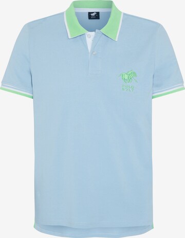 Polo Sylt Shirt in Blue: front