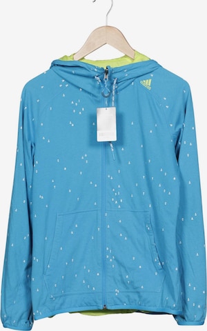 ADIDAS PERFORMANCE Kapuzenpullover M in Blau: Vorderseite