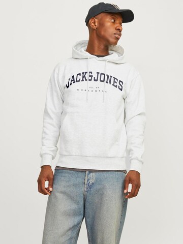JACK & JONES - Sweatshirt 'JJECaleb' em branco: frente