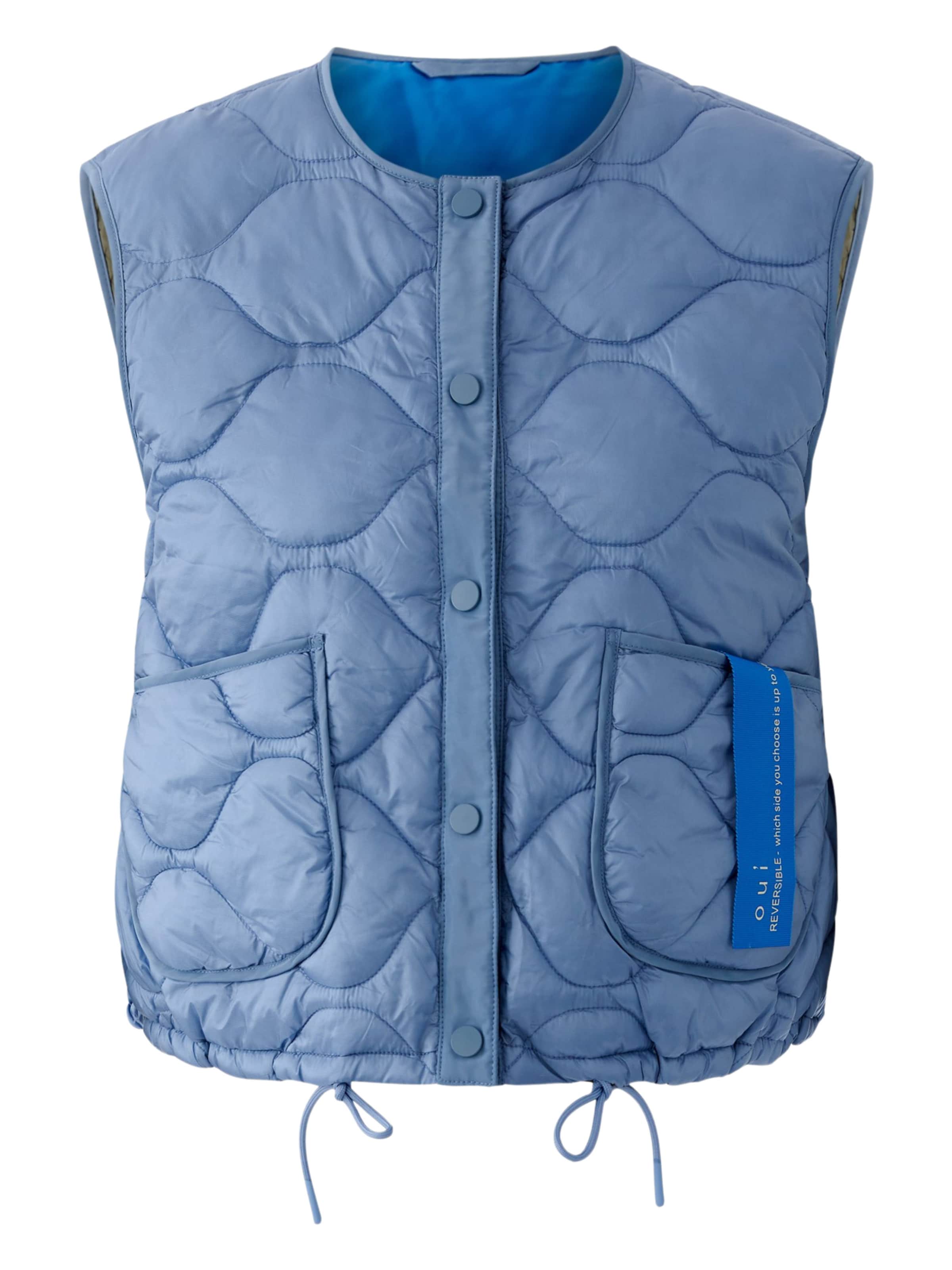 OUI Weste in Blau: Vorderseite