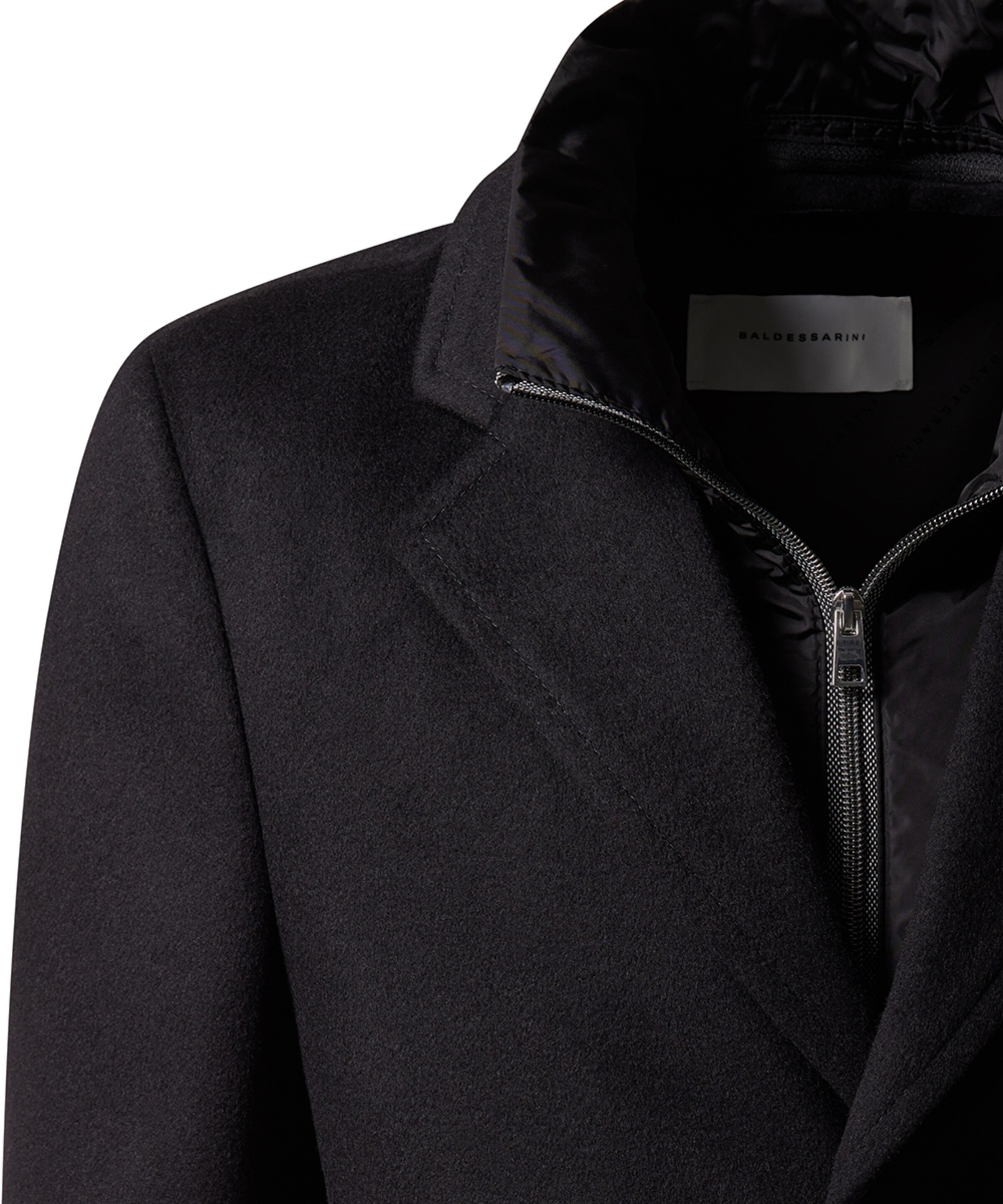 Baldessarini Between-Seasons Coat in Black