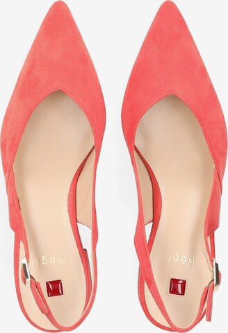 Högl Slingback Pumps in Red