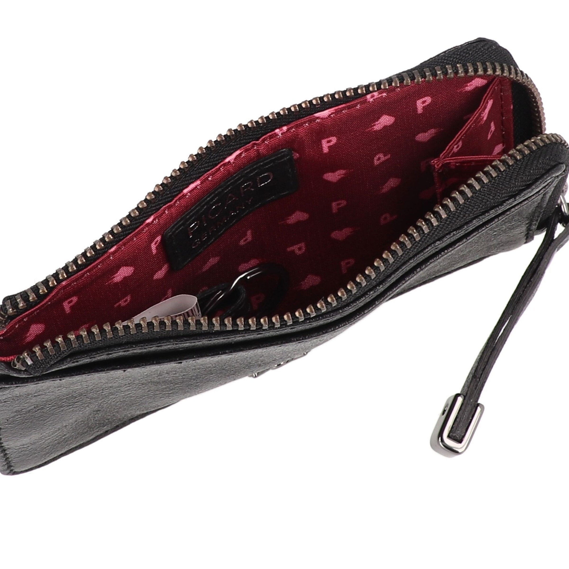 Picard Kreditkartenetui '2 Night 1' in Schwarz