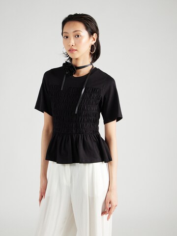 VERO MODA Shirt 'GUNVOR' in Zwart: voorkant