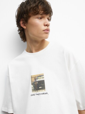 Pull&Bear Shirt in White