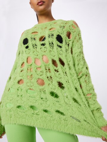 The Ragged Priest Sweater in Green