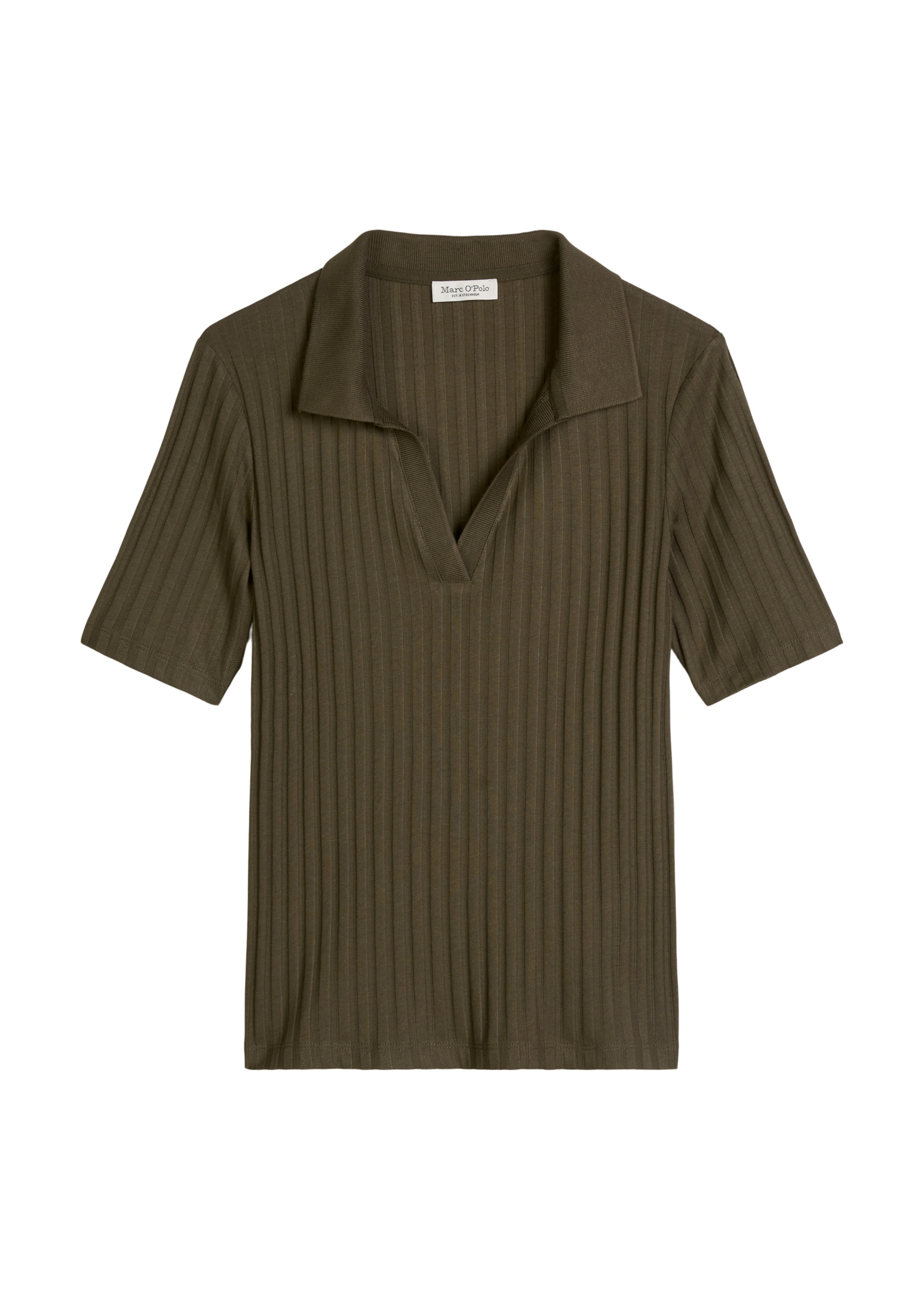 Marc O'Polo Shirt in Brown: front
