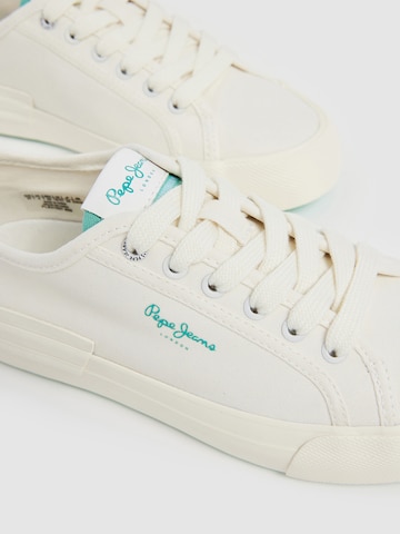 Pepe Jeans Sneaker 'Allen Band' in Weiß