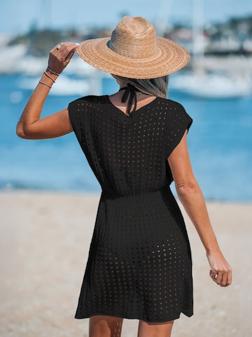 Cupshe Obleka za na plažo | črna barva