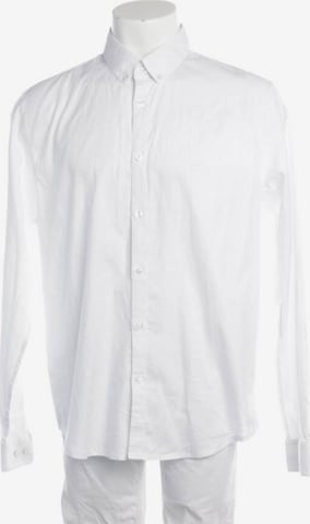 LACOSTE Freizeithemd / Shirt / Polohemd langarm XS in Weiß: predná strana