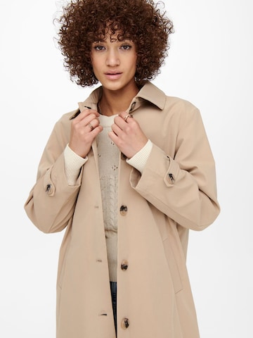 ONLY Between-Seasons Coat 'Isabelle' in Brown