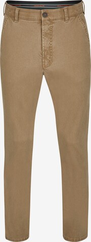 Hinrichs Chino 'Garvey' in Beige: voorkant