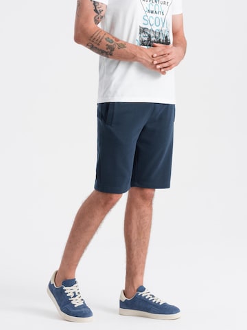 Ombre Regular Sportbroek in Blauw
