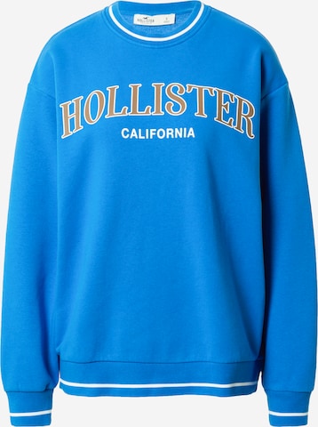 Sweat-shirt HOLLISTER en bleu : devant