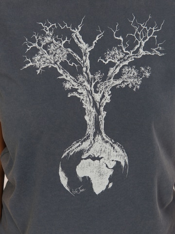 Life-Tree Shirt 'Fairwear Organic Weltenbaum' in Blue