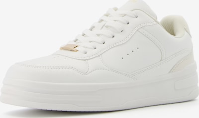 Sneaker low Bershka pe bej deschis / alb, Vizualizare produs