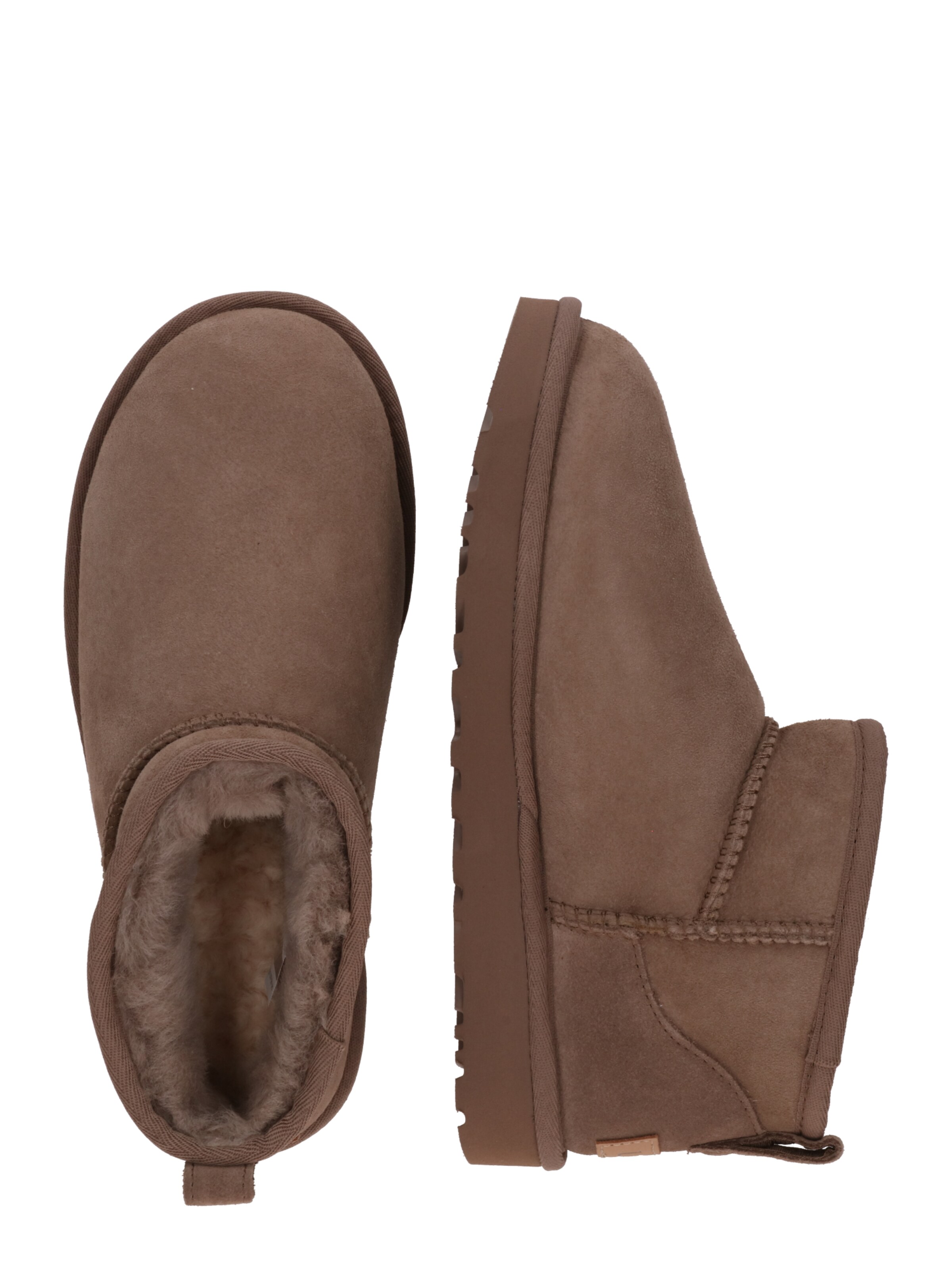 UGG - Botas 'CLASSIC ULTRA MINI' en marrón
