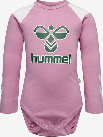 Tutina / body per bambino 'Devon' di Hummel in rosa: frontale