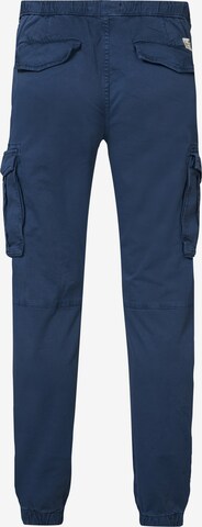 Petrol Industries Tapered Cargo trousers in Blue