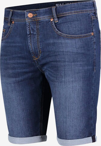 MAC Slimfit Jeans in Blauw