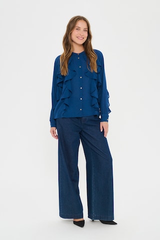 SAINT TROPEZ Blouse 'OciliaSZ' in Blue