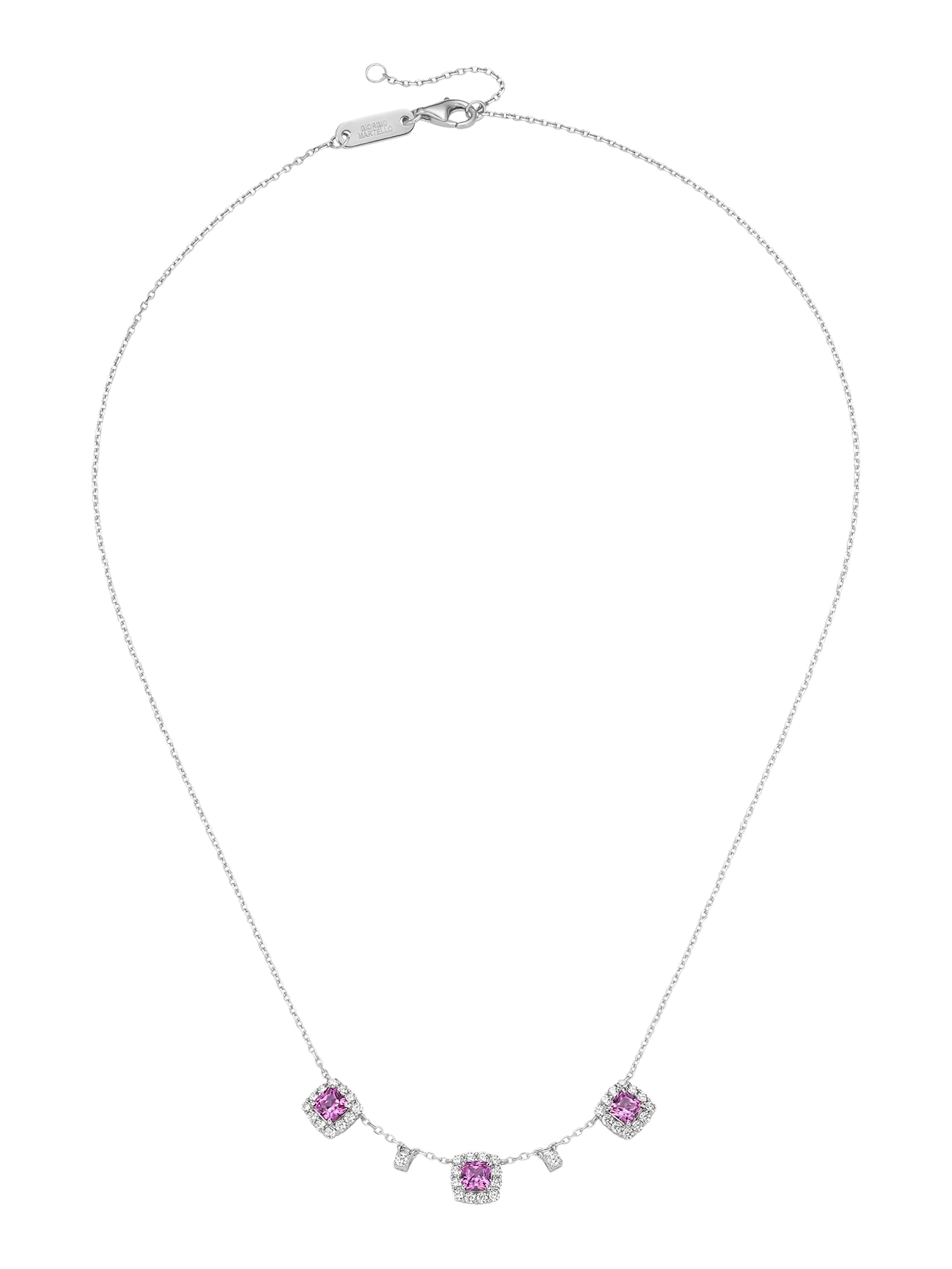 Chaîne Giorgio Martello Milano en argent : devant