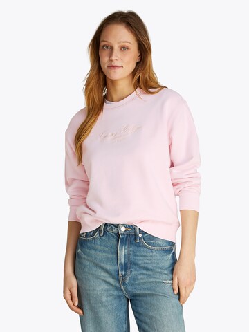 TOMMY HILFIGER Sweatshirt i pink: forside