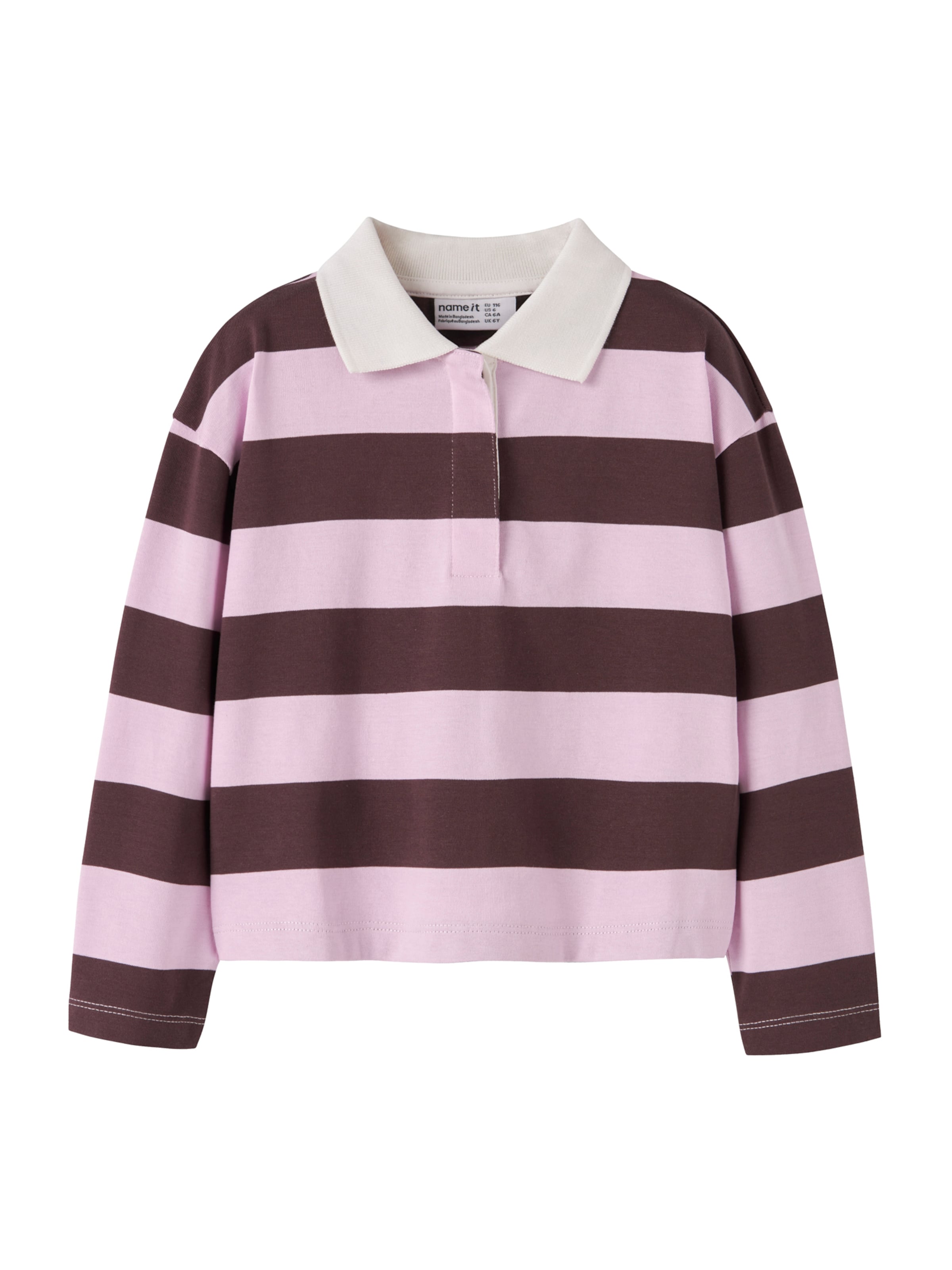 NAME IT Shirt 'NKFOLLIE' in Roze: voorkant