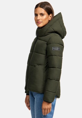 NAVAHOO Winterjacke 'Lachperle XIV' in Grün